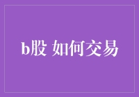 B股交易：理解、操作与策略指南