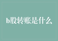 B股转账：国际市场操作与中国资本市场衔接的独特桥梁