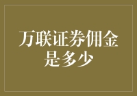 万联证券佣金费率详解：打造个性化理财服务