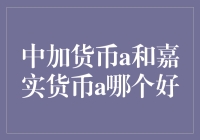 中加货币A与嘉实货币A：哪种货币基金更适合您的投资需求？