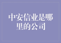 中安信业：深圳金融科技的新兴力量