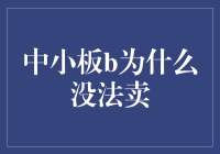 中小板B股：为何无法流通卖出