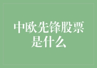 中欧先锋股票真的那么神？别逗了！