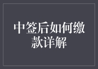 中签后如何缴款详解：从准备到确认的全过程