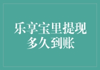 乐享宝里提现多久到账：揭秘提现背后的财务运作流程