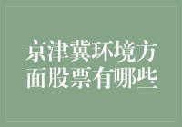 京津冀环境方面股票大盘点：如何用炒股改变环境？