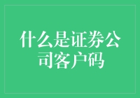 投资大冒险：揭秘证券公司客户码之谜