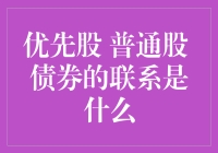 优先股VS普通股VS债券：三者的联系究竟是什么？