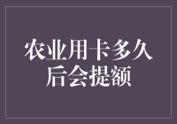 农业用卡提额周期：技巧与策略解析