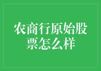 农商行原始股票投资：价值与风险管理