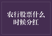 农行股票分红：探寻分红背后的投资逻辑与策略