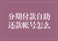 分期付款自助还款账号：如何用还钱也能变得风趣？