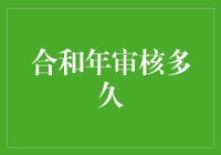 合和年审核制度：严谨高效的财务管理之道