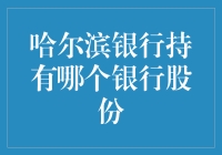 哈尔滨银行：股市里的大玩家！到底持有哪家银行股份？