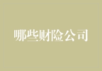 哪些财险公司可以提供全方位的保障方案，确保您的财产安全无虞？