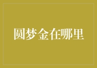 圆梦金：梦想实现的隐秘角落