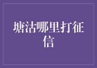 塘沽征信查询指南：如何在塘沽便捷高效地获取个人征信报告