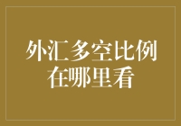 外汇多空比例在哪里看？找错地方是找不到的！