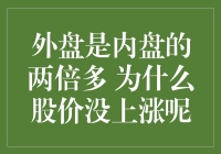 股市怪象：外盘疯狂，内盘冷淡，股价咋就趴着不动？