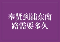 奉贤到浦东南路：一场穿越魔幻现实主义的旅行