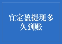 宜定盈提现：你的钱何时才能翩翩起舞回家？