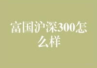 富国沪深300指数基金的市场表现及其投资价值分析