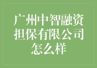 广州中智融资担保有限公司：一家让你融入金融世界的神奇公司