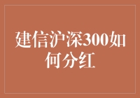 建信沪深300指数基金的分红机制解读与分析