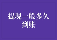 提现一般多久到账？——一个关于等待的故事