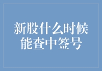 新股中签查询攻略：何时能查到自己的中签号码？