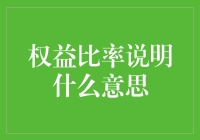 权益比率：股东们痴迷的数字游戏