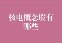 【核电概念股哪家强？】一起来看看哪些公司正在引领核能行业！