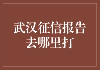 武汉征信报告打印指南：获取个人信用记录的便捷途径