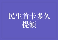 民生首卡提额攻略：掌握技巧，快速提升信用额度