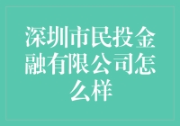 深圳市民投金融有限公司：数字化转型下的金融先锋