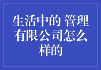 现代生活中管理有限公司的意义与实践