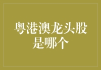 粤港澳龙头股是哪个？原来是它的！（股市里的湾区之王）