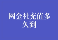 网金社充值多久到？猜猜看，是光速还是蜗牛爬？