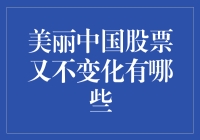 美丽中国股票指数：波动中的稳健与成长