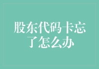 当股东代码卡遗失：应对措施与解决方案