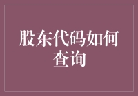 股东代码如何查询：一探究竟