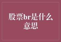 股票界的神秘代码BR：一场股市侦探的冒险