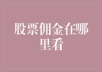 如何在股票交易软件中查看股票佣金？详尽解析