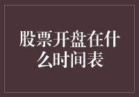 股市开盘时间，真是让人捉摸不透！