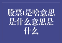 股票T的含义与解读：深度分析与策略指南