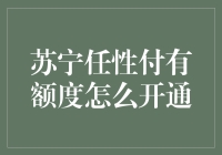 苏宁任性付的额度已到账，你准备好接招了吗？