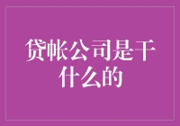 贷账公司：贷款界的老中医，治愈你的钱包空虚综合症