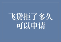 飞贷拒贷后多久可以再次申请：解析背后的原因与策略