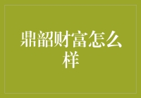 鼎韶财富：金融科技的璀璨明珠，构筑财富新生态